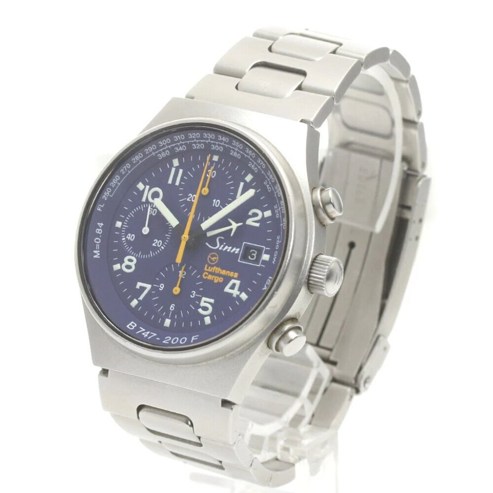 Sinn CARGO 144-747 Chronograph Date blue Dial Automatic Men's Watch_876134